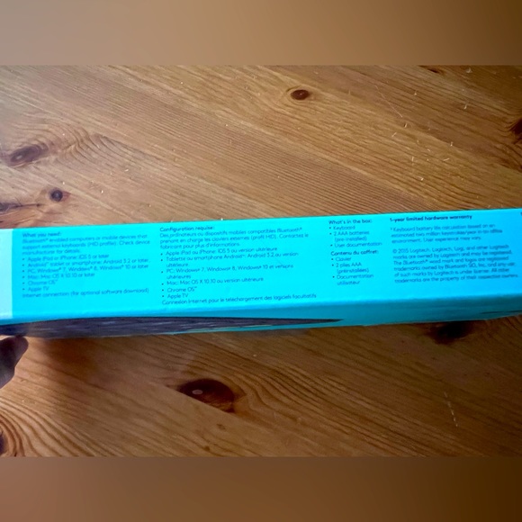 Logitech Bluetooth Keyboard, K380 Multi-Device - Picture 8 of 8